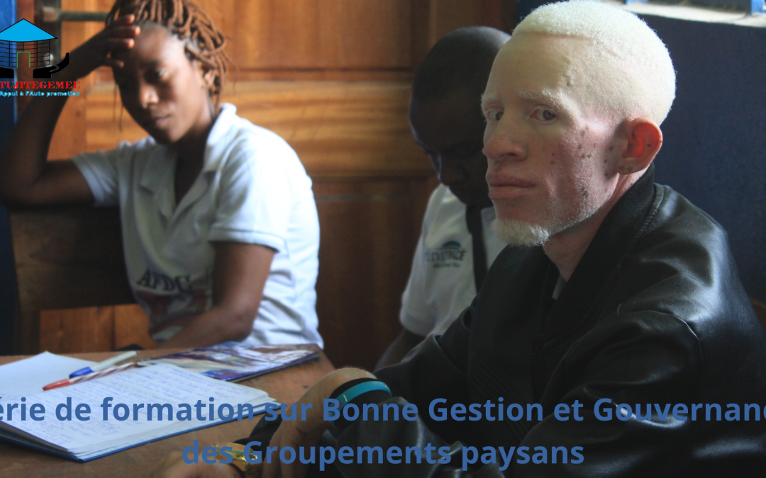 MUPFUNYI SHANGA : Résultats de formation sur la bonne gouvernance des groupements paysans